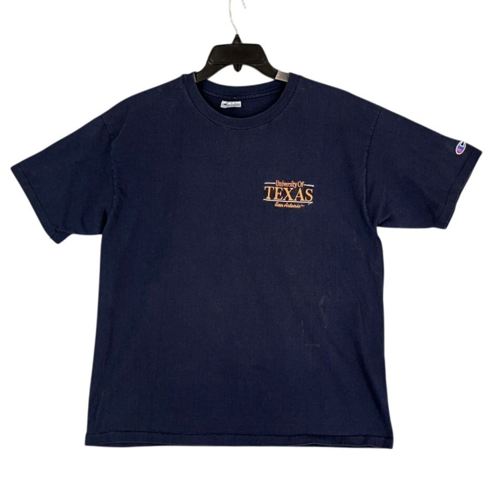 Vintage 80s University Texas Shirt Extra Large Mens Single Stitch Champion‎ USA